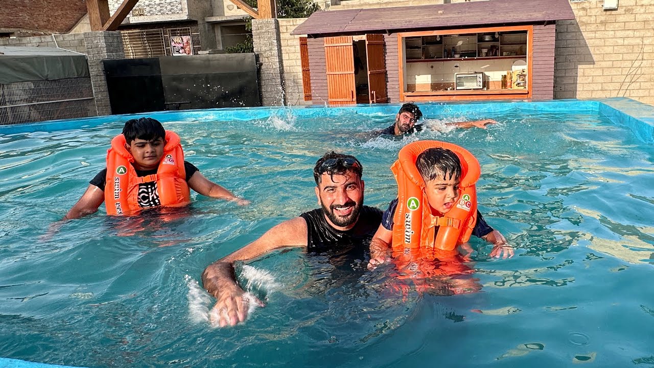 Finally Swimming Pool Main Naha He Liya😍 Bht Mza Aya❤️