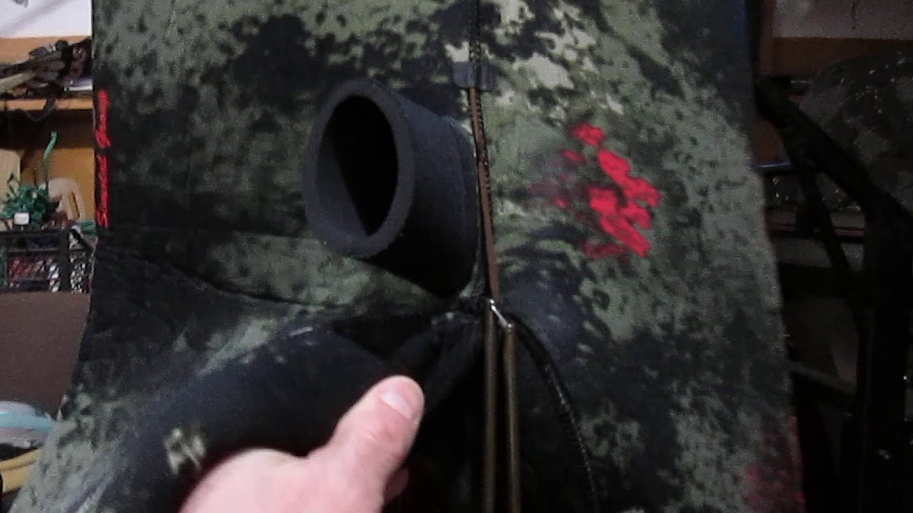 Правильный гульфик в гидрокостюм с прищепкой(зажимом).