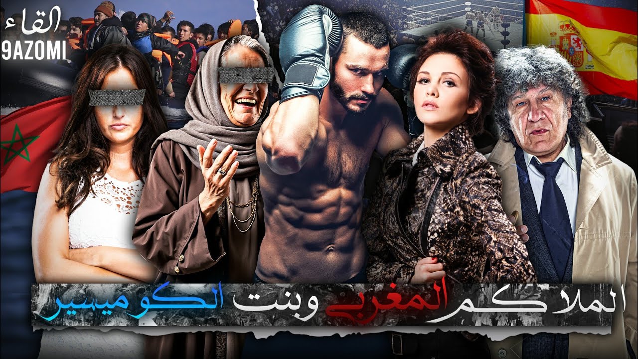تخيل تحرك الغربة فقير وتلقا راسك ملاكم مشهور بسباب مليونيرة ولكن... - قصة الملاكم المغربي
