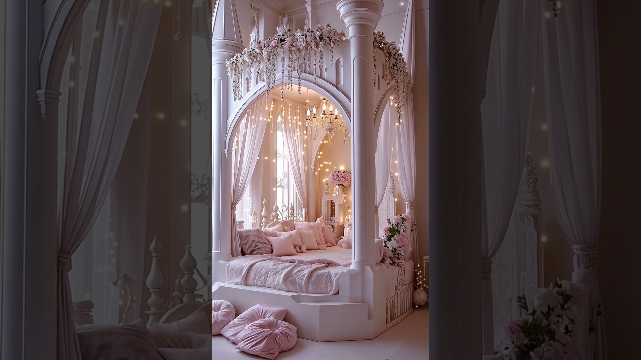 🏰5 MAGICAL CASTLE BEDROOM IDEAS | Princess Room Dreams 2025✨ #home #homedecor #PrincessRoom