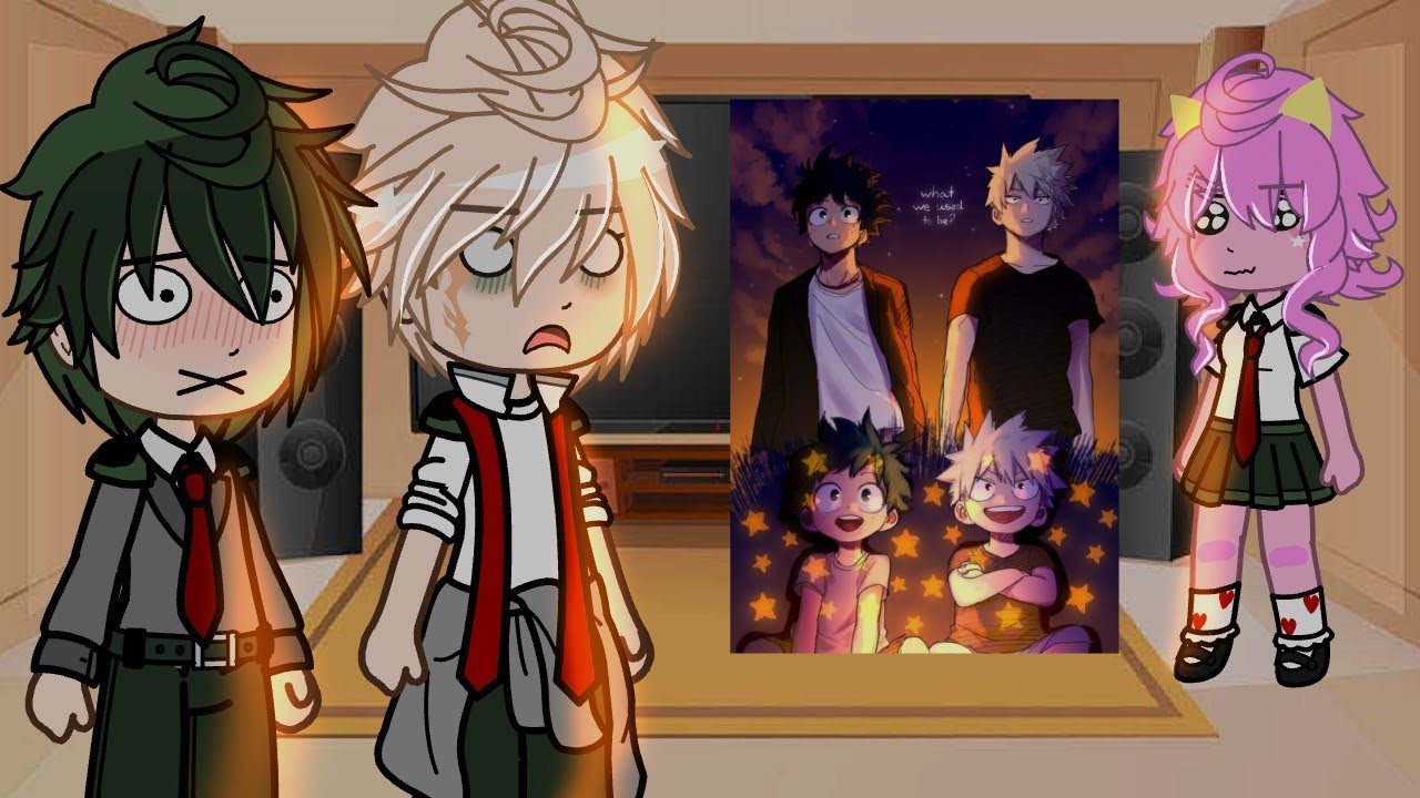 Canon Mha React to BKDK (DKBK) || Canon? || Class 1-A || Part 1? || qchloewx