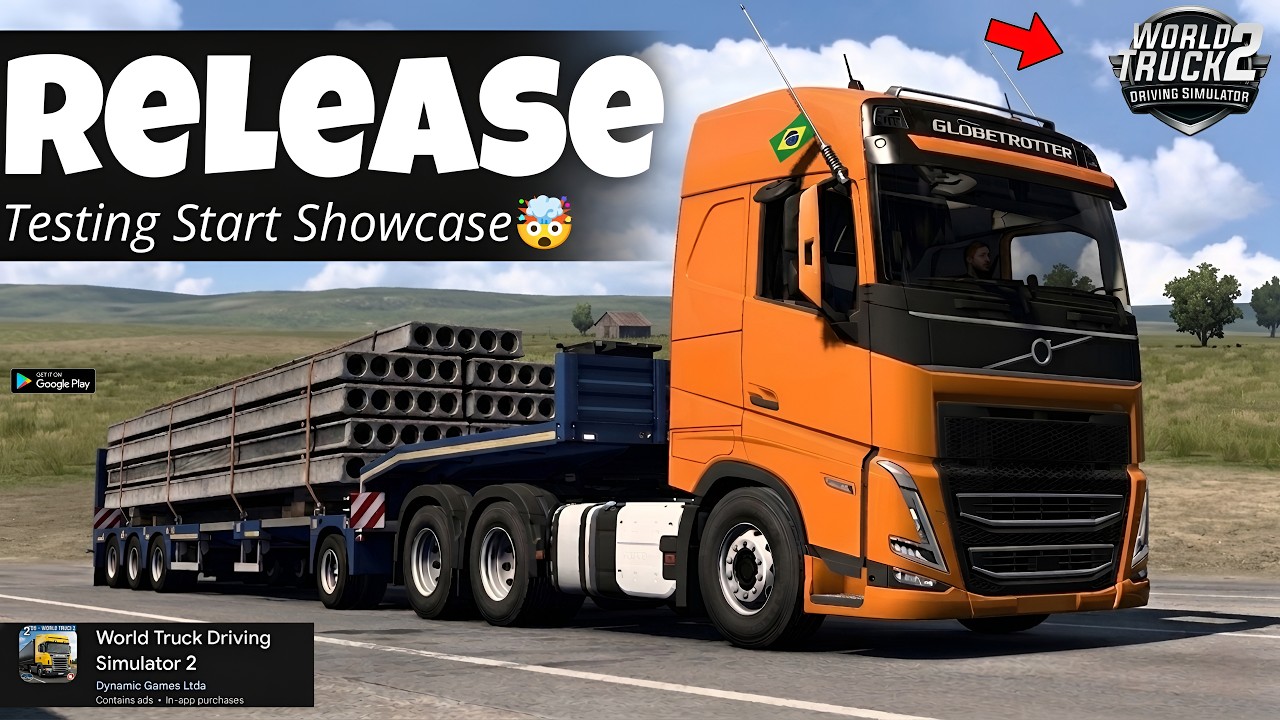 World Truck Driving Simulator 2 Release Date Is Getting Closer |👀 + Gameplay Coming Soon🔥