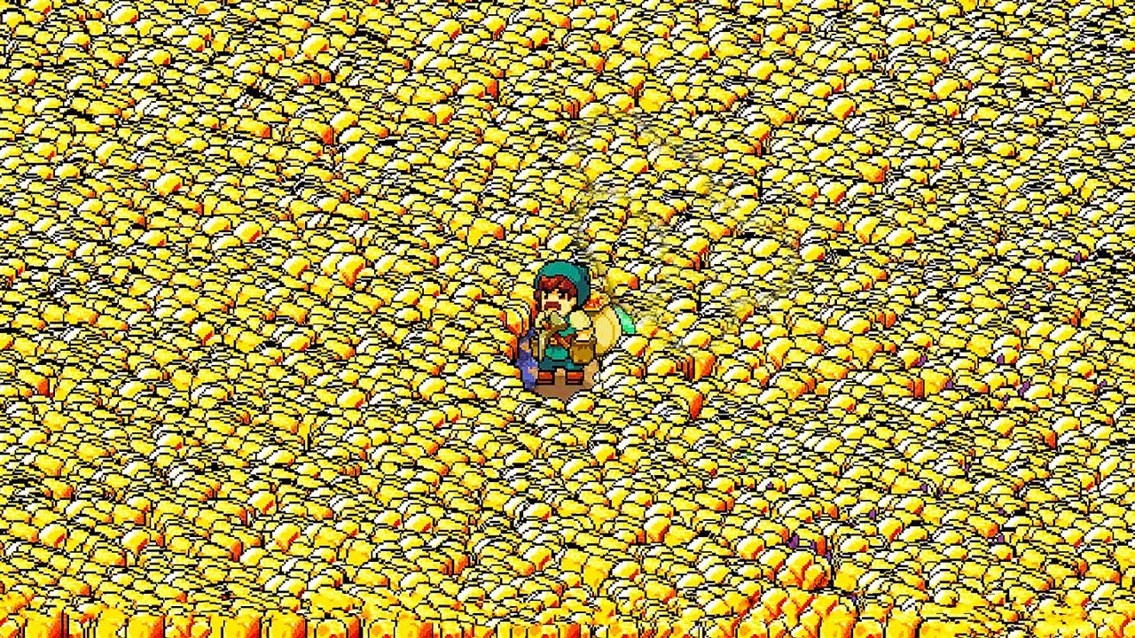 When I Spawned 1,000,000 Gold In A Single Room in UnderMine
