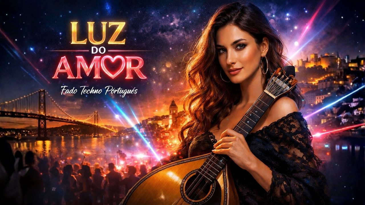 LUZ DO AMOR (Fado Techno Português) — Canção de Amor em Lisboa | Neon Saudade | Official Audio