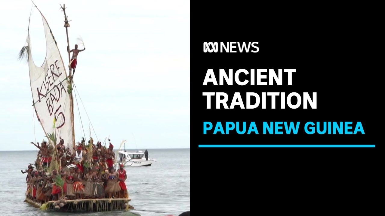 Ancient lakatoi sailing boat tradition recreated in Papua New Guinea | ABC News