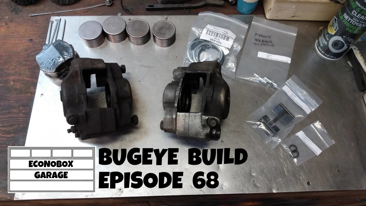 Как перебрать передние тормозные суппорты Austin Healey Sprite и MG Midget. Bugeye Build, эпизод 68