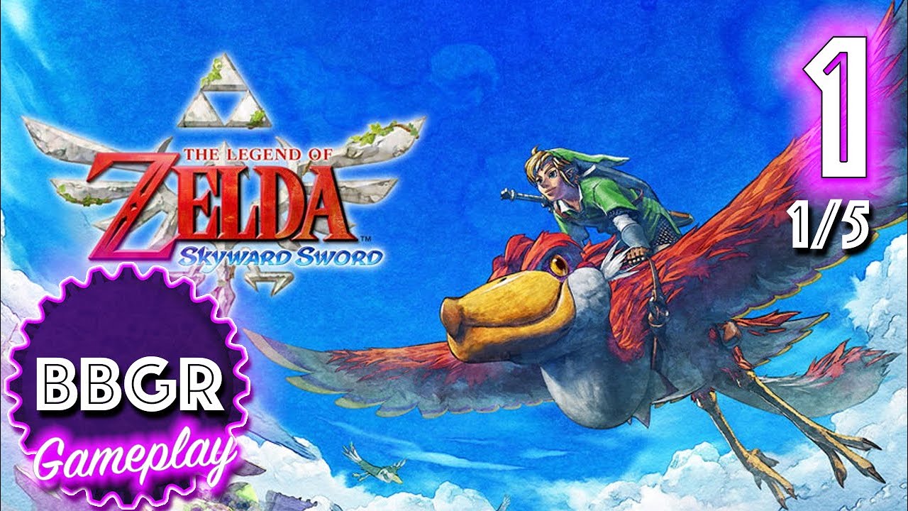 The Legend of Zelda: Skyward Sword - Review 1/5, Game Play Walkthrough No Commentary 1