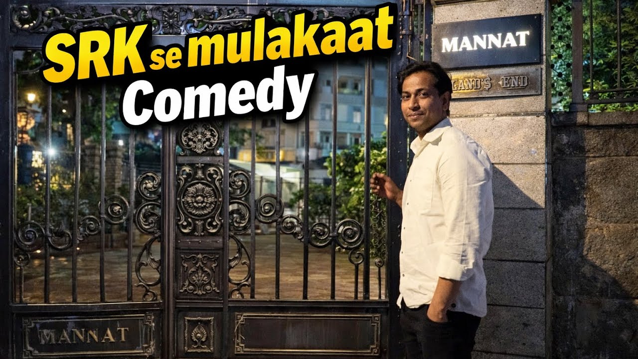 Shah Rukh Khan Se Mulakaat? 🤯 | Comedy Vlog @ Mannat