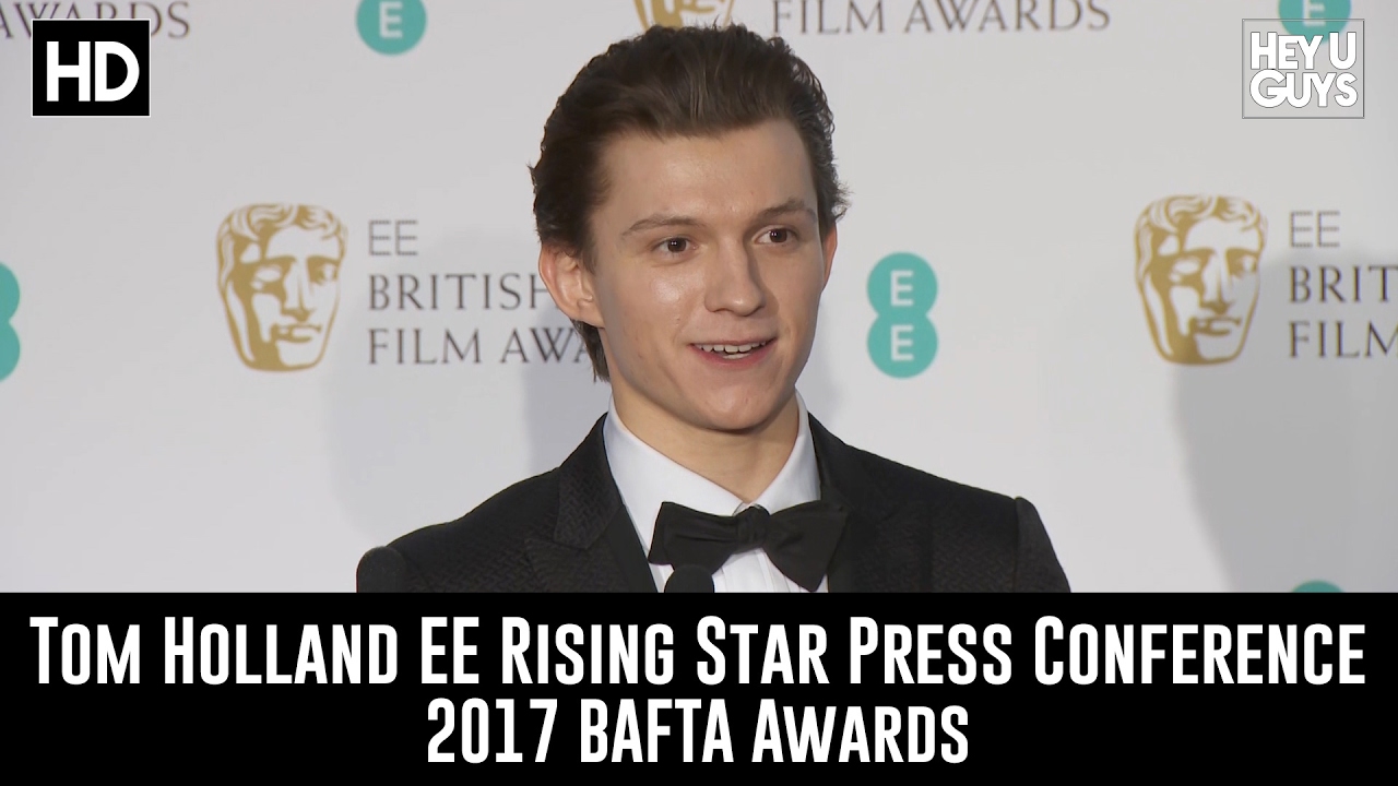 Tom Holland Rising Star Winners Room Speech - BAFTAs 2017