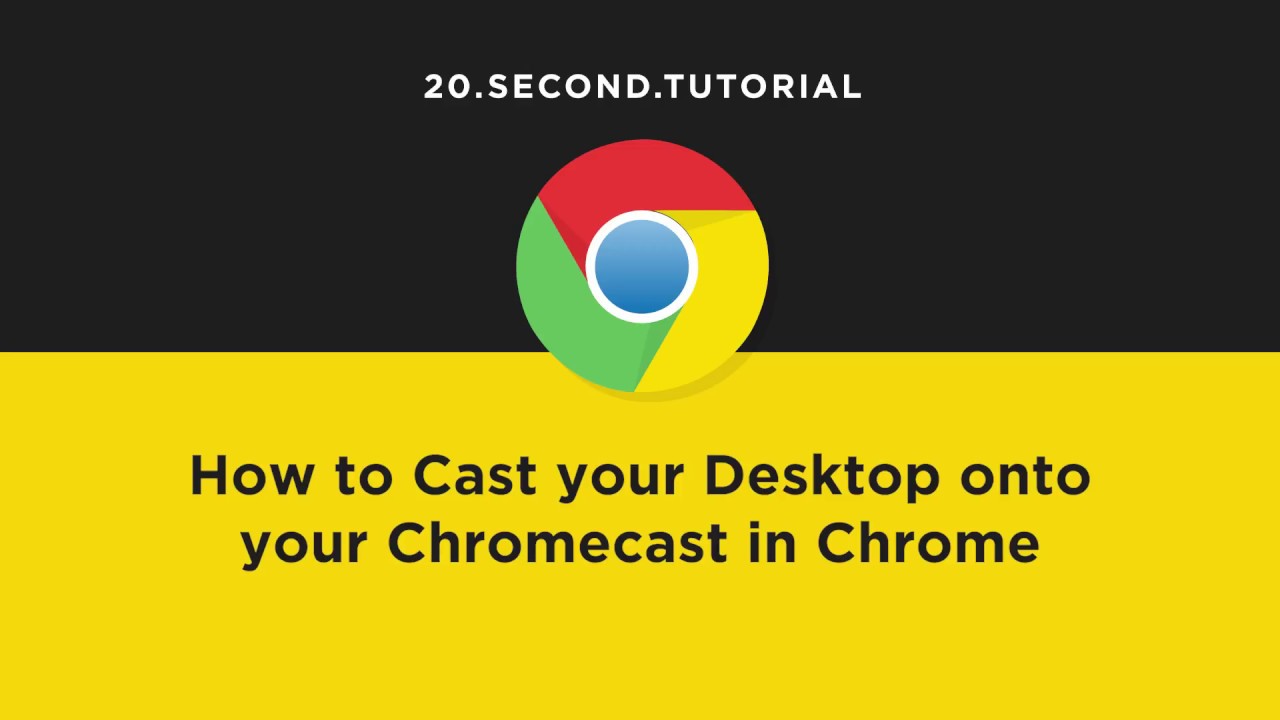 Cast your desktop in Chrome | Chrome Tutorial #4