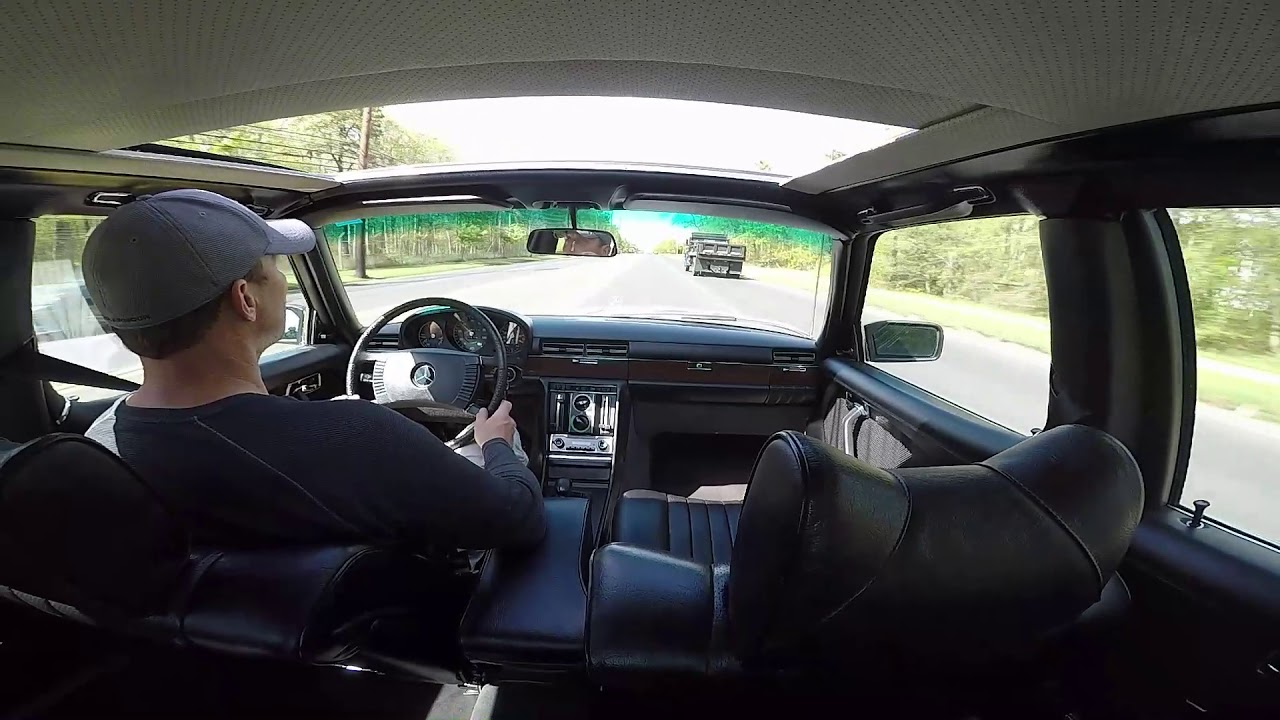 1974 Mercedes Benz 450SEL Driving