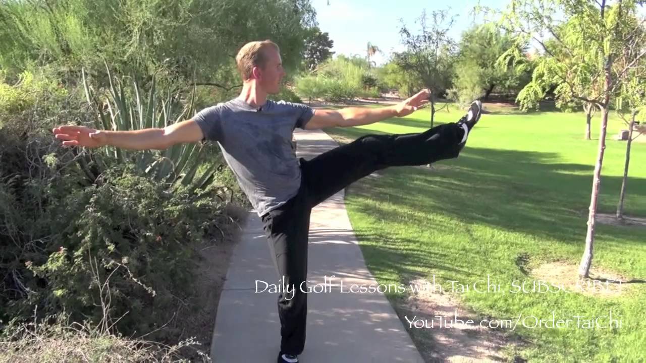 Amazing Golf Balance!