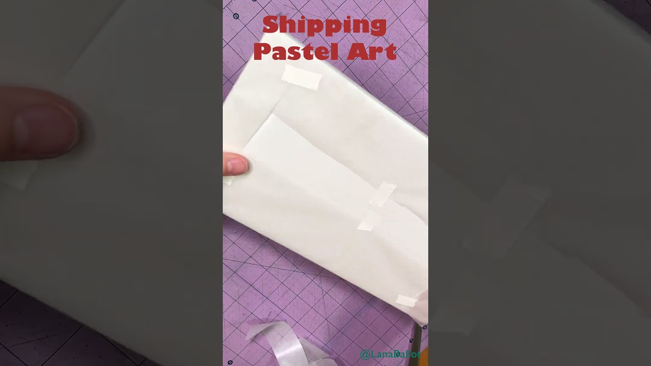 Shipping Pastel Art #short