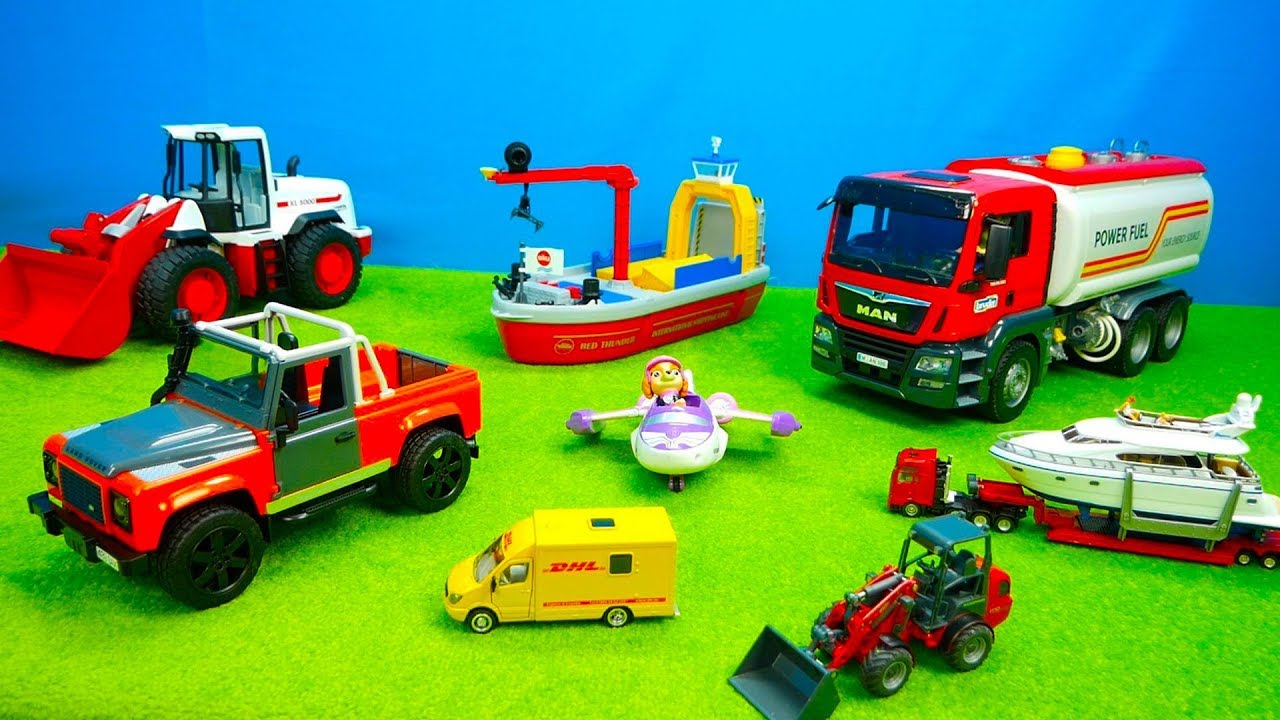 Müllauto, Mischerauto, Bagger & Laster, Kranauto & Traktoren, Ambulance, Feuerwehr, (der Film)