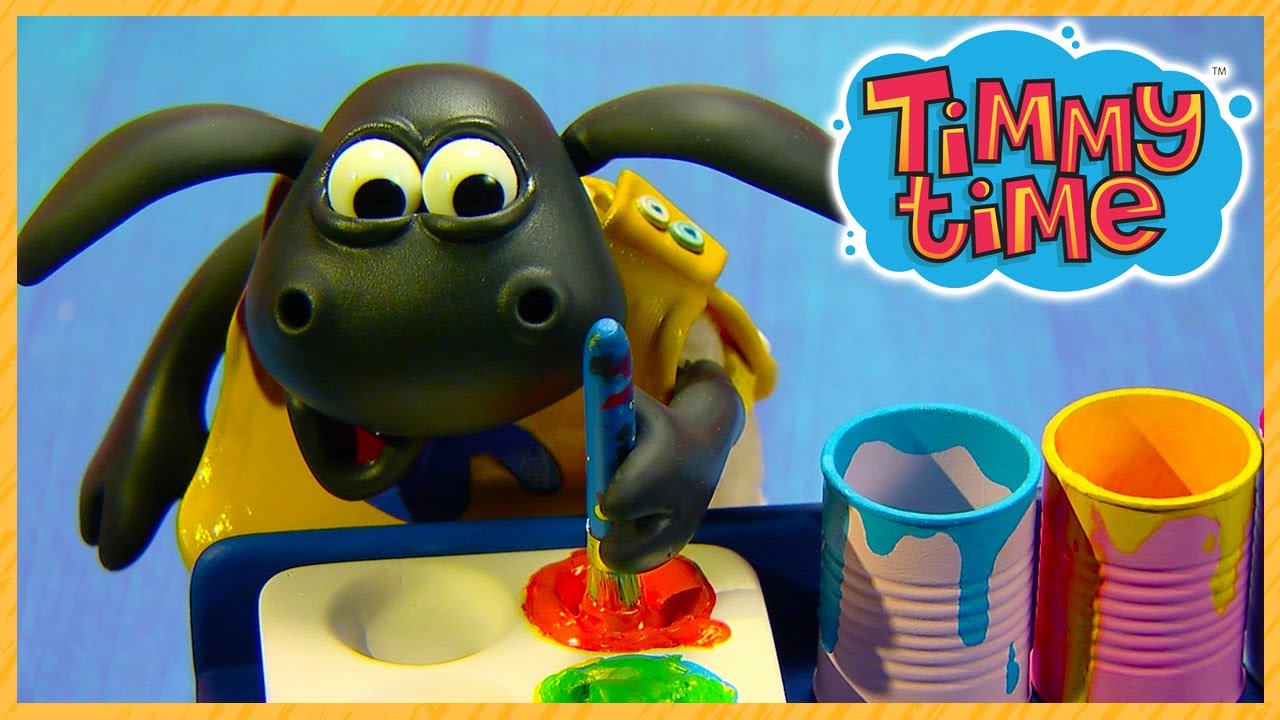 Timmy The Artist 🎨 | New Timmy Time Clip | Preschool Cartoon