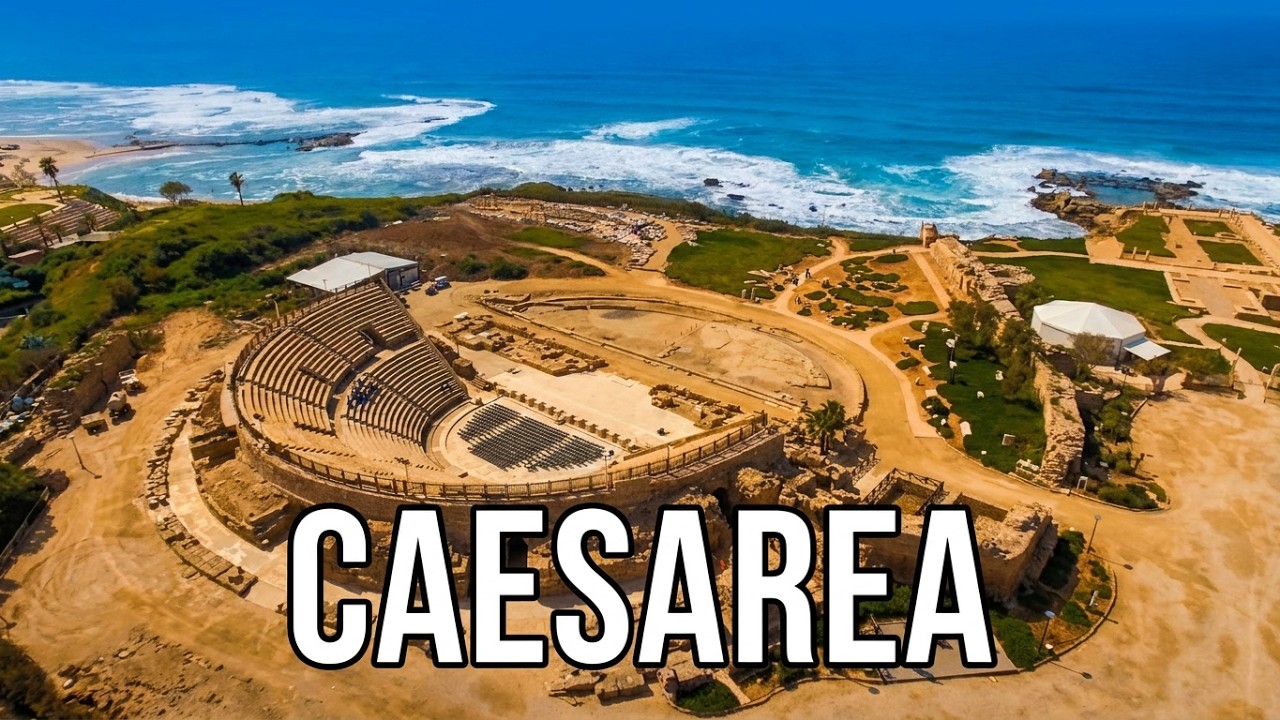 גן לאומי קיסריה, צילום אוירי, Caesarea Aerials