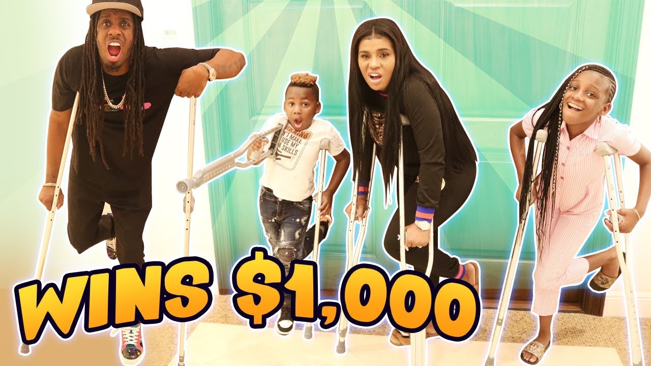 Last to Drop the CRUTCHES Wins $1,000
