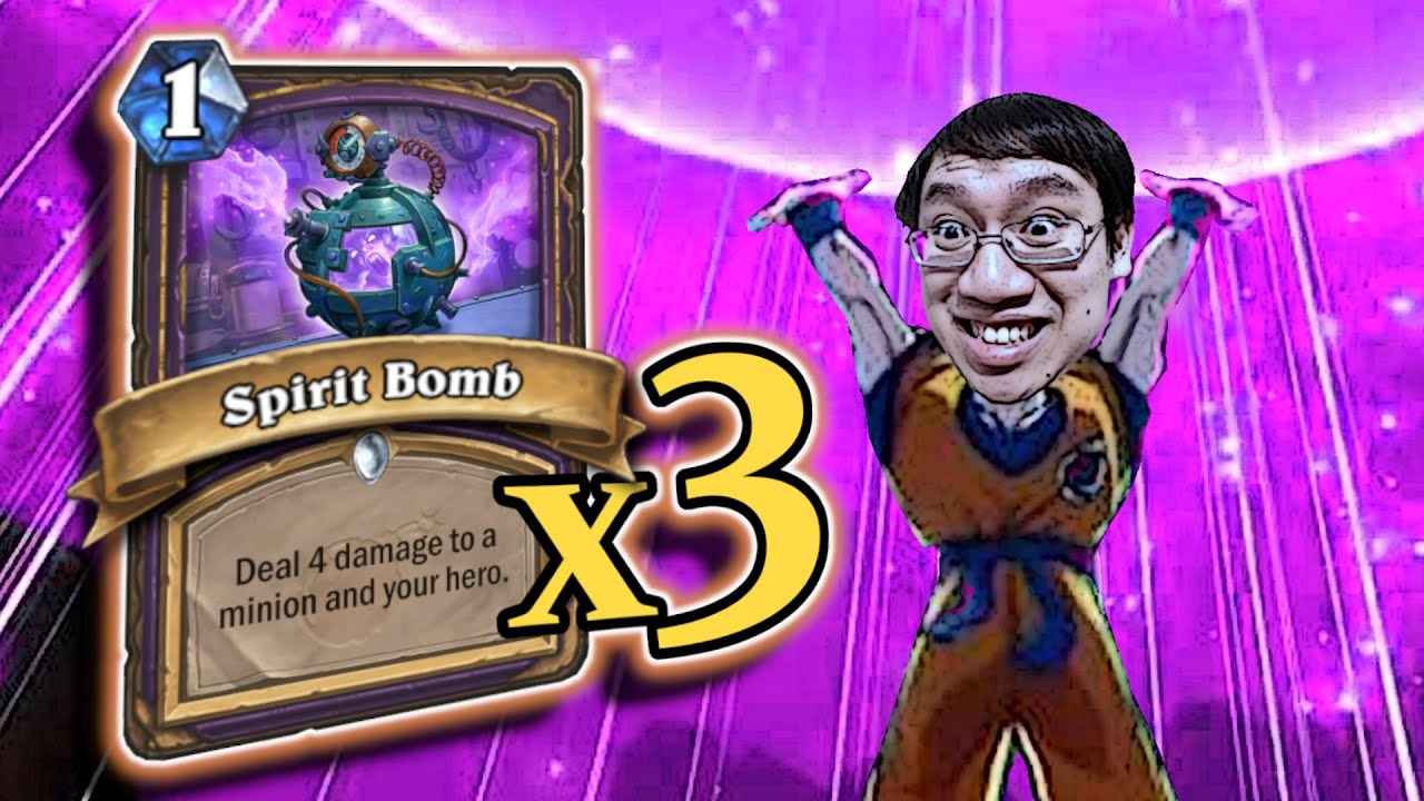 GIVE ME YOUR ENERGY! 3x Spirit Bomb Run! | Warlock Arena | Hearthstone