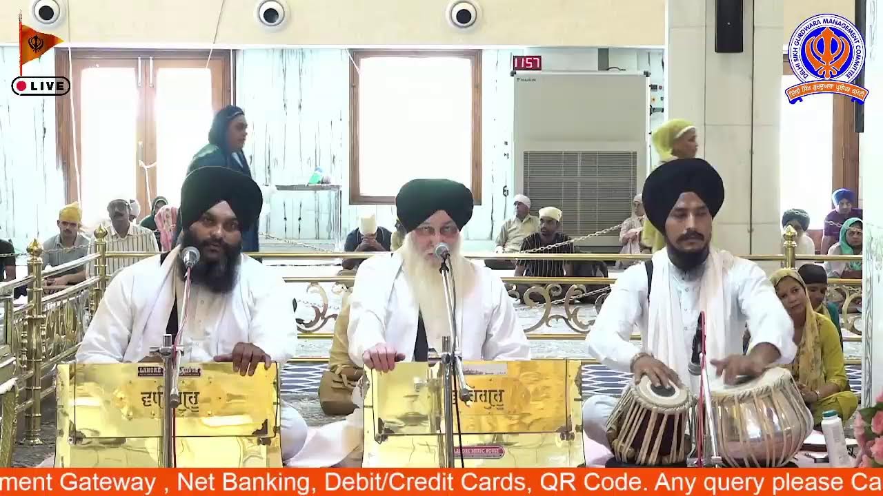 19/08/2026 Official DSGMC | Gurbani Kirtan |  Live Gurdwara Bangla Sahib