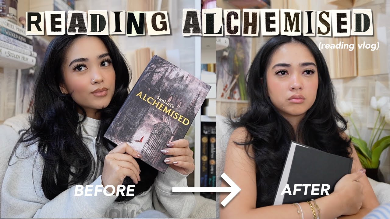 alchemised reading vlog 📖 (this book destroyed me) 