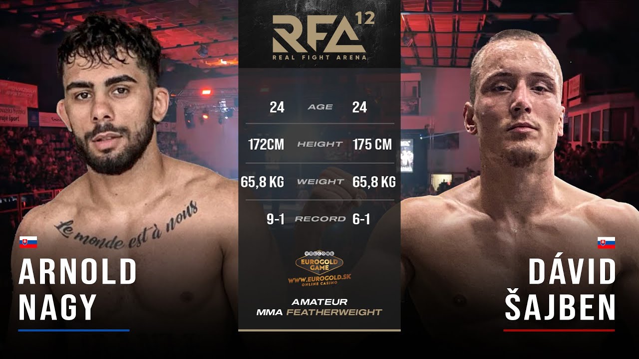 Arnold Nagy VS Dávid Šajben | RFA 12 | Považská Bystrica