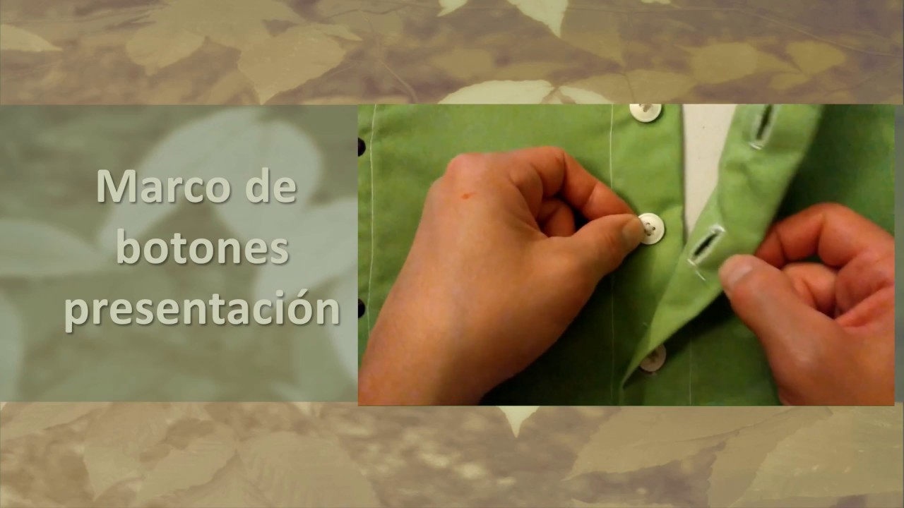 Montessori: marcos de broches y botones