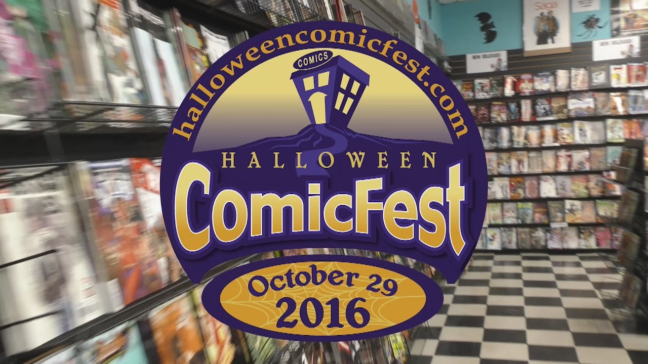 Comic Fans Celebrate Halloween ComicFest 2016