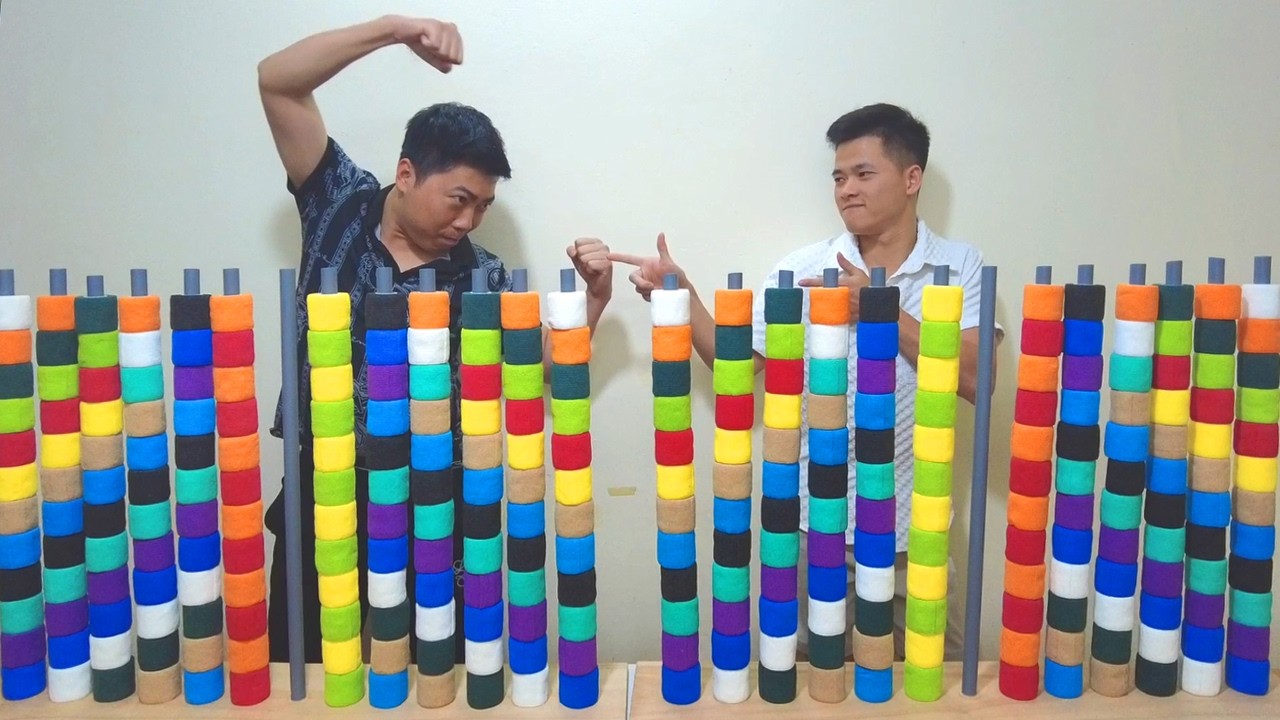 😎😎Color matching game; who will be faster and smarter?An extremely intense competition. Level 10💪💪💪