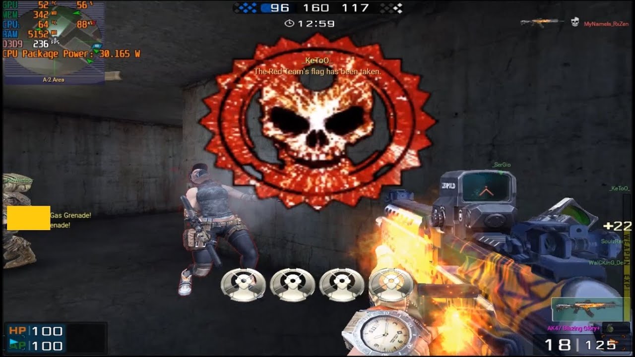 [HAPPY HALLOWEEN] AK 47 BLAZING GLORY
