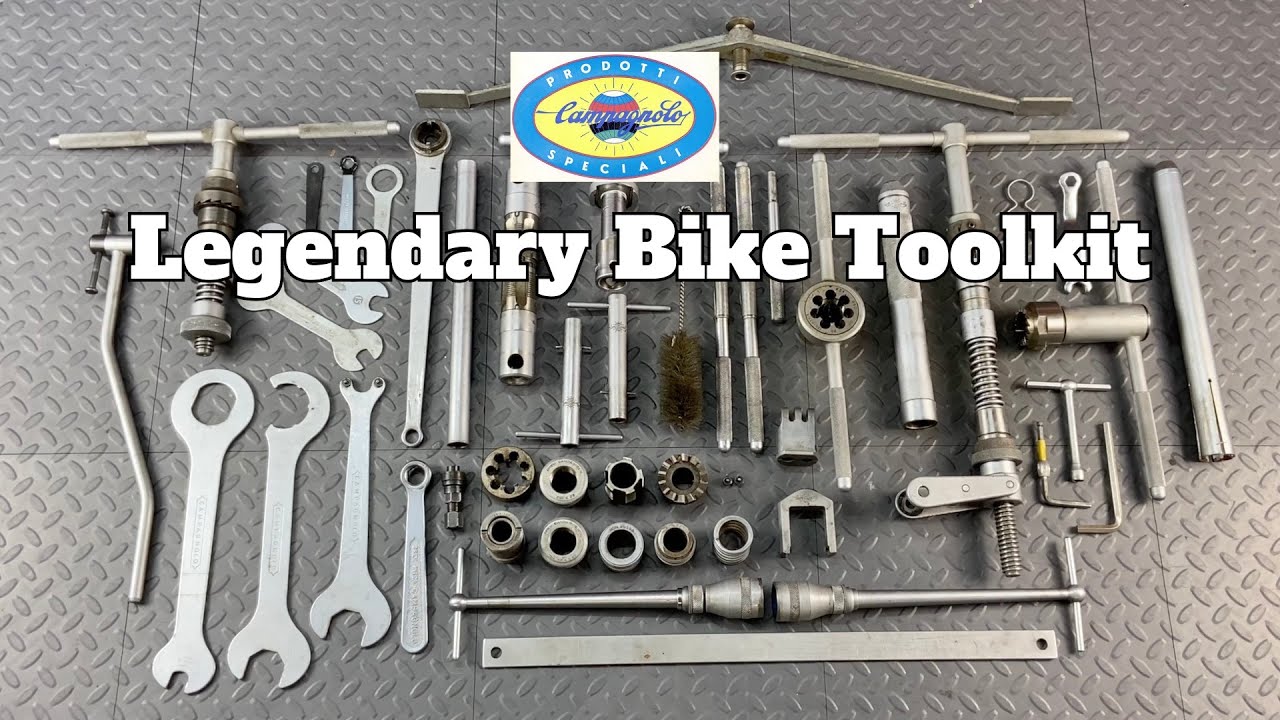The Legendary Campagnolo Complete Tool Case #biketools #vintagebike