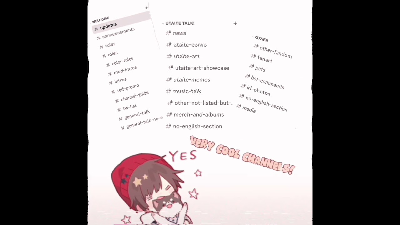 Why you should join my Utaite fandom server!! (Link in comments)
