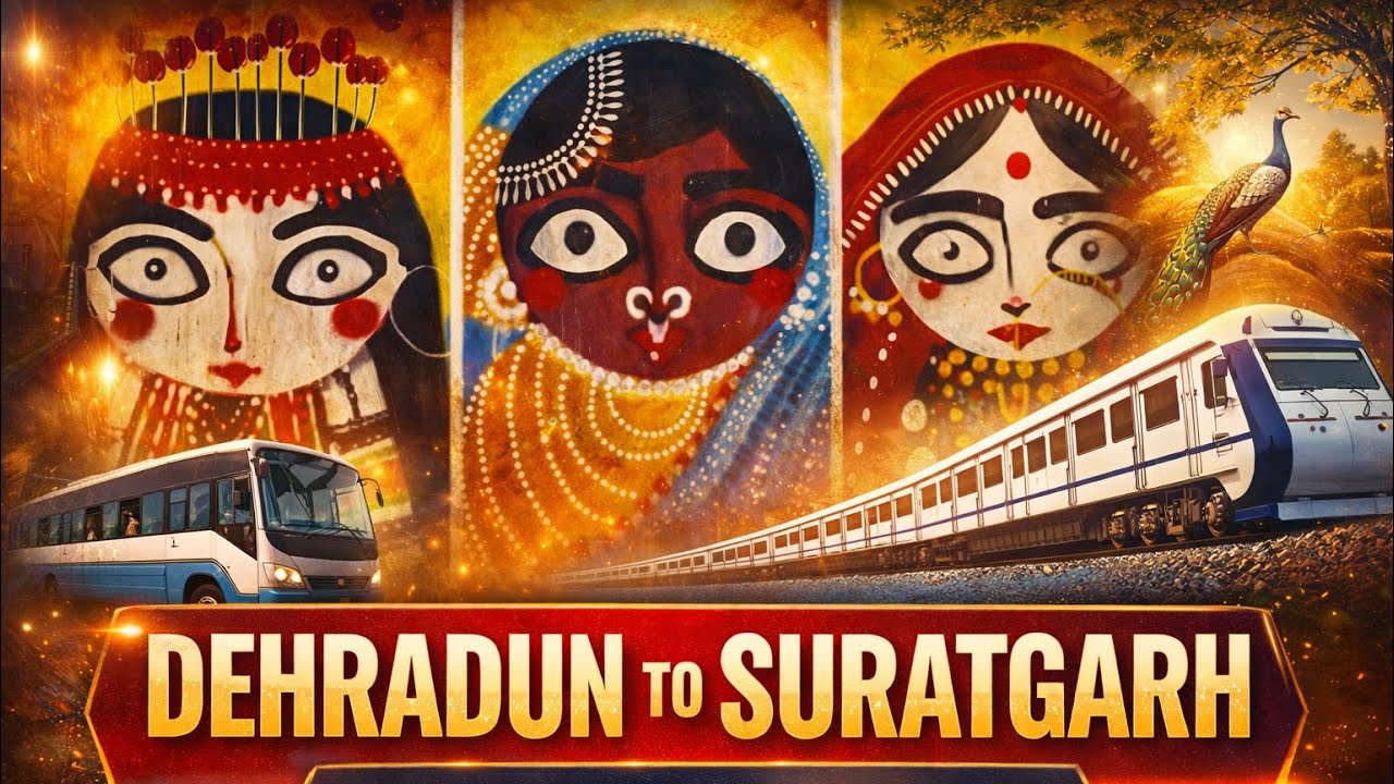 Dehradun to Suratgarh Journey Vlog | Bus to Haridwar & Train Travel Experience | Vlog 2 