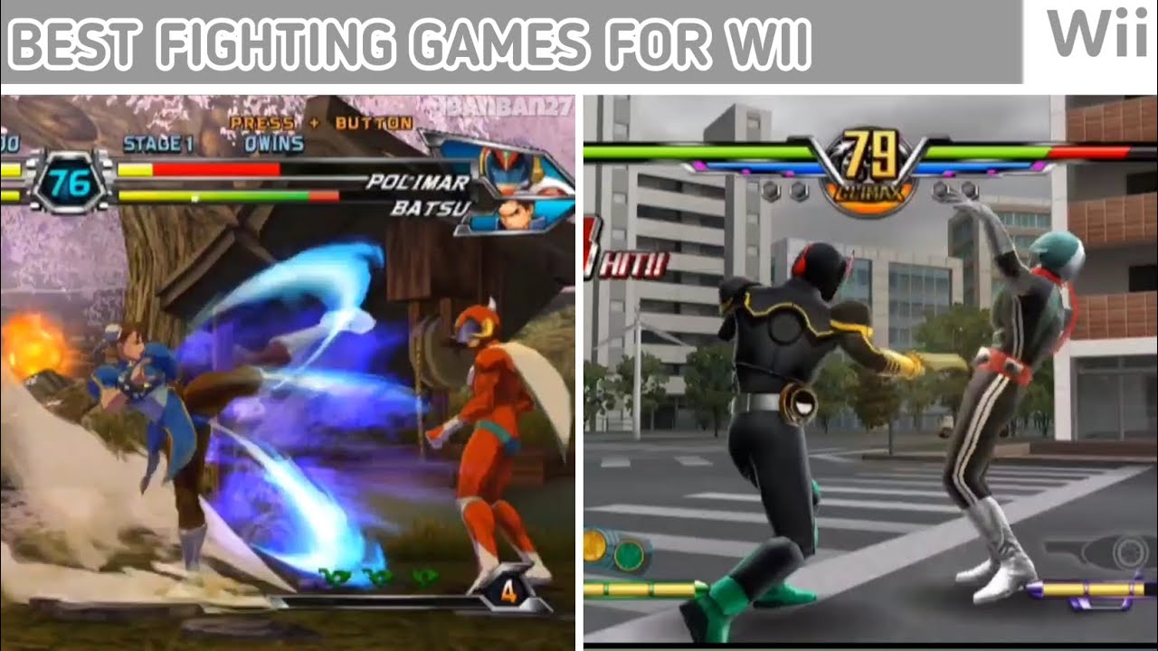 Top 10 Best Fighting Games for Wii || Nintendo Wii