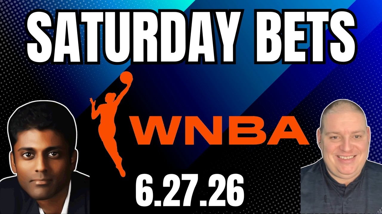 Saturday WNBA Picks - 6/27/26 l Craig Trapp & Indian Cowboy WNBA Betting Picks & Predictions