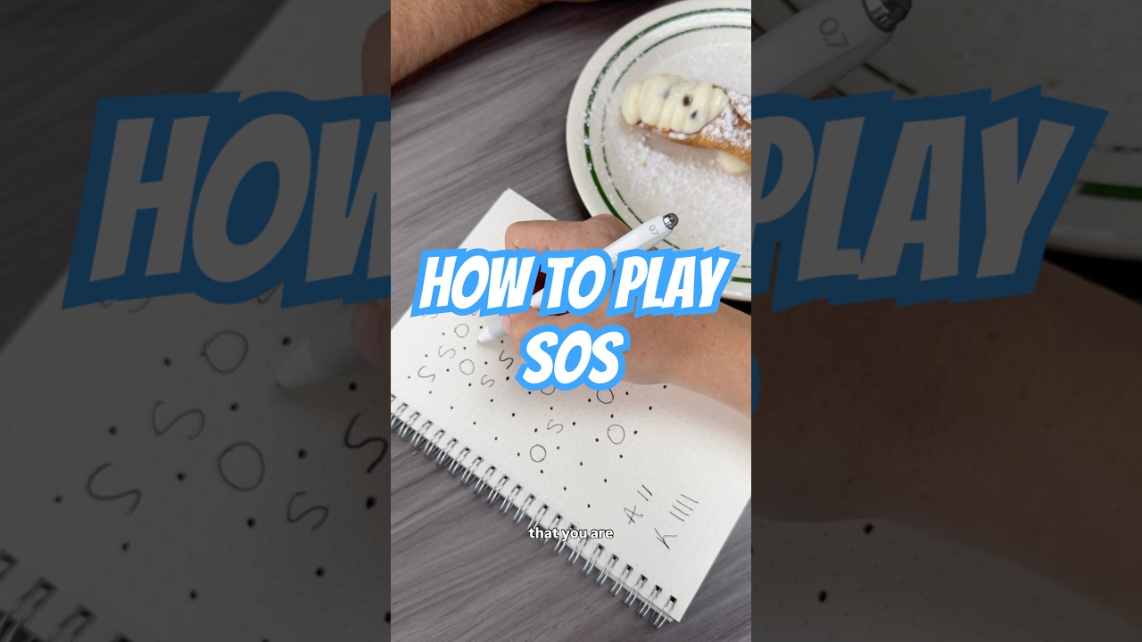 Easy Game Using Just Paper and a Pen