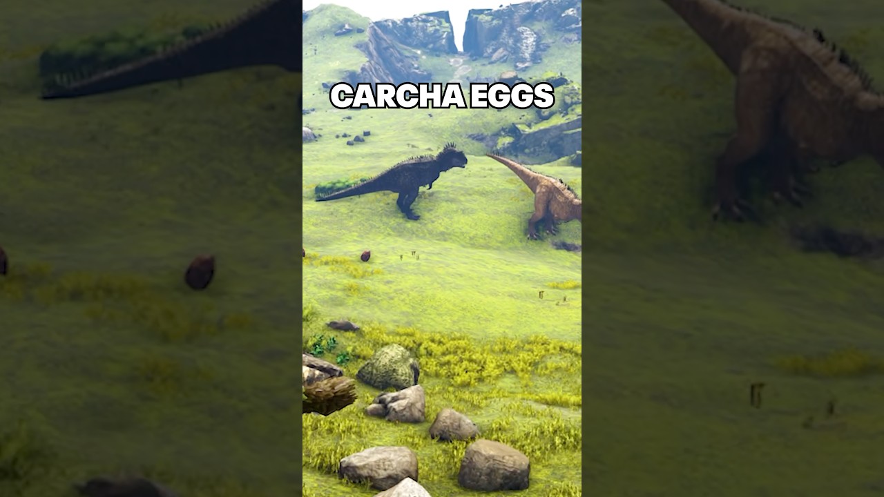Carcha Eggs are way too hard in Ark! #dinosaur #arksurvivalevolved #arksurvivalascended #ark