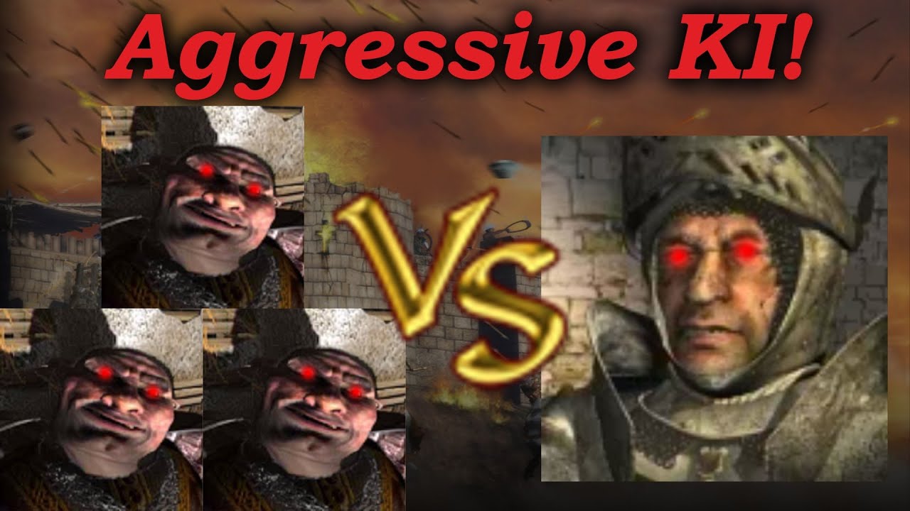 Der Wolf und die 3 kleinen Schweinchen! | Aggressive KI | KI K&auml;mpfe (German)