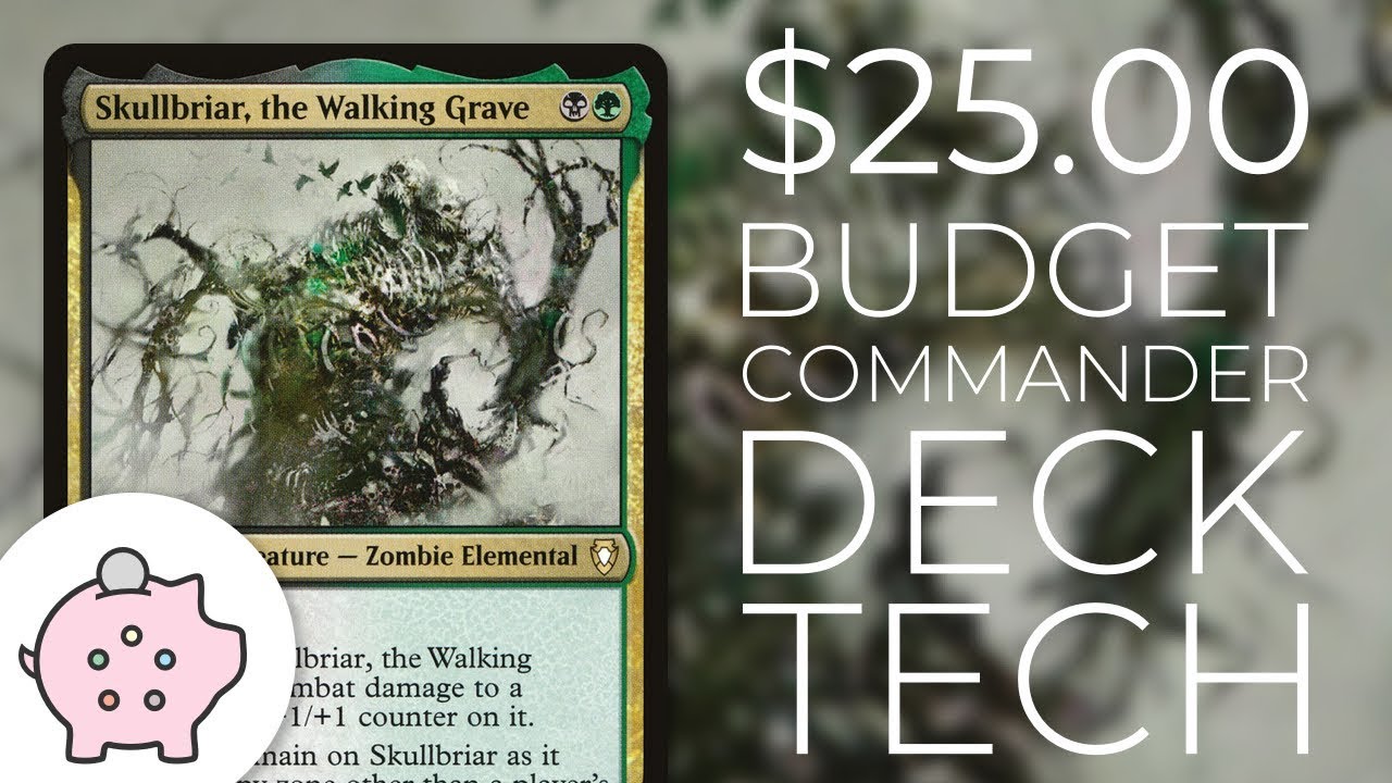 Скаллбрайар, Ходячая Могила | Бюджетная колода EDH Tech $25 | Вольтрон | Magic the Gathering | Ко...