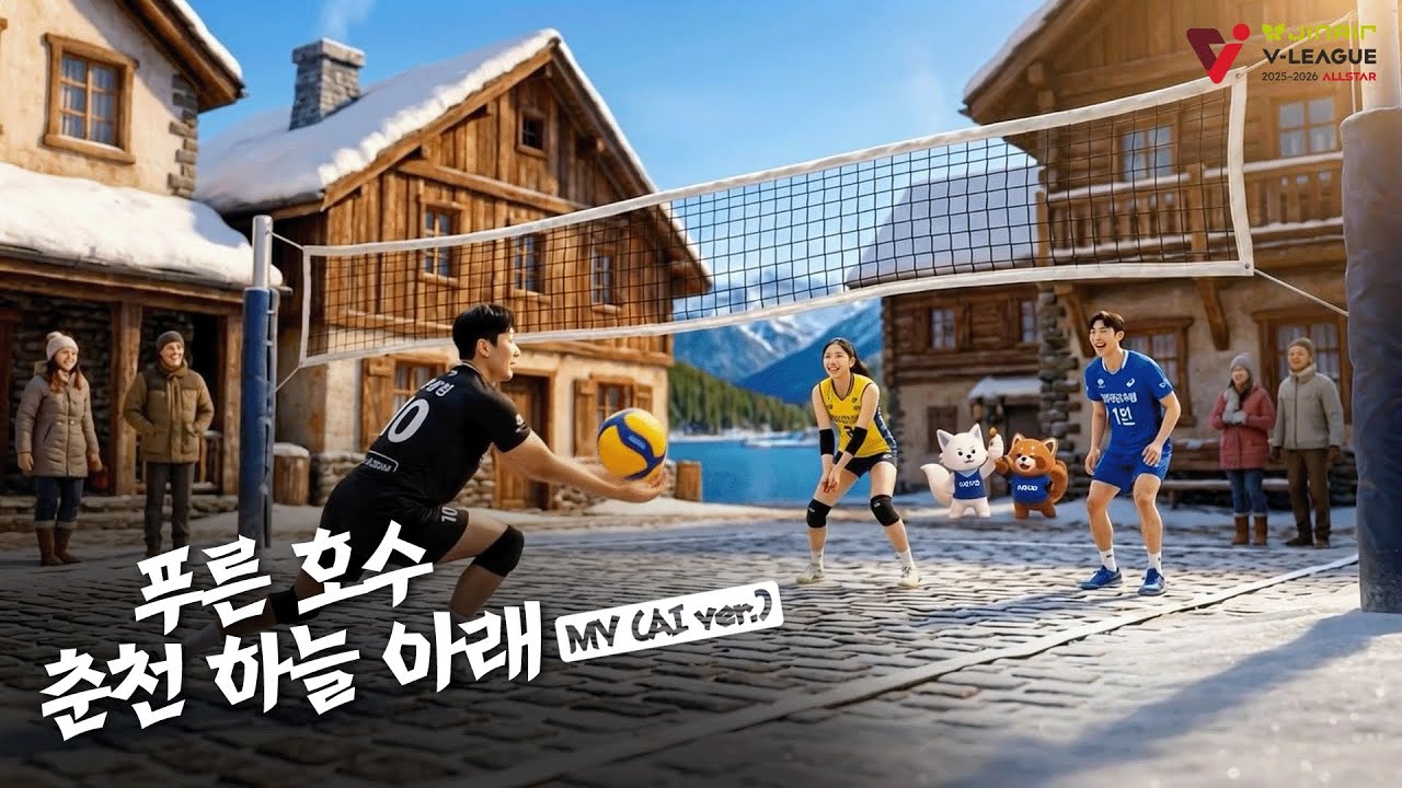 【KOVO ALLSTAR】'푸른 호수 춘천 하늘 아래' MV (AI ver.)