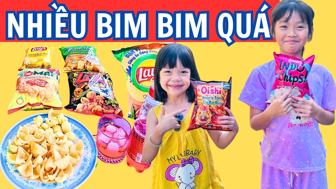Thử Thách Mua 10 Loại Bim Bim Khác Nhau | Bim Bim Nào Ngon Nhất? 🍟