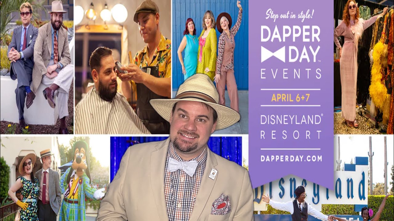 Dapper Day:Day 1 (Expo/Walking around Downtown Disney #dapperday #downtowndisney