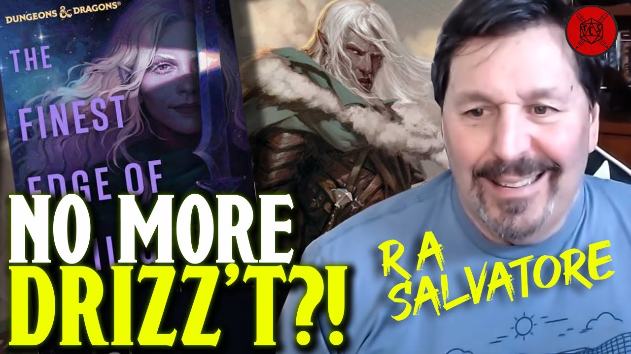 КОНЕЦ ЭПОХИ ДРИЦЗТА В D&D? Сальваторе рассказывает о тончайшей грани Сумерек и Дриззта!