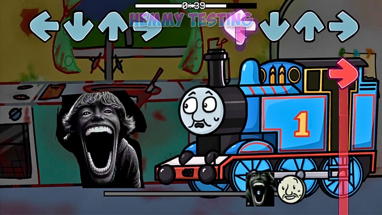 [SWAP] FNF 67 KID meme REMIX vs Thomas and Friends ALL PHASES Sings Bacon | FNF 67 Song PHONK Mods