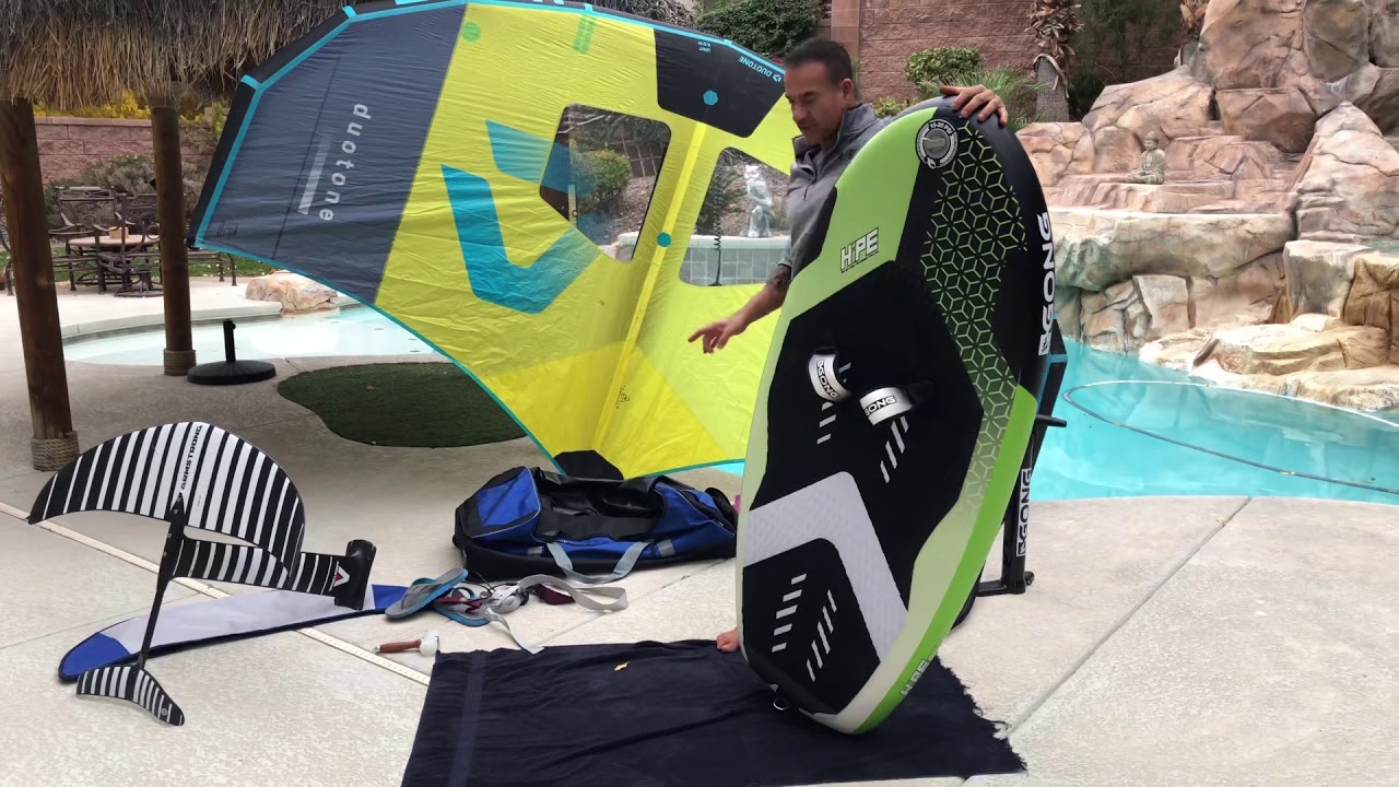 Gong HIPE 5’5 Review part 1  (Inflatable Wingfoil Board) Full Review pros and cons.