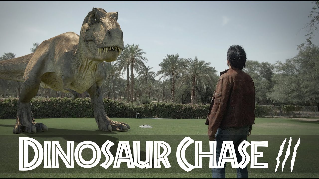 T-Rex Chase - Part 3 - Jurassic World Dinosaur Fan Movie