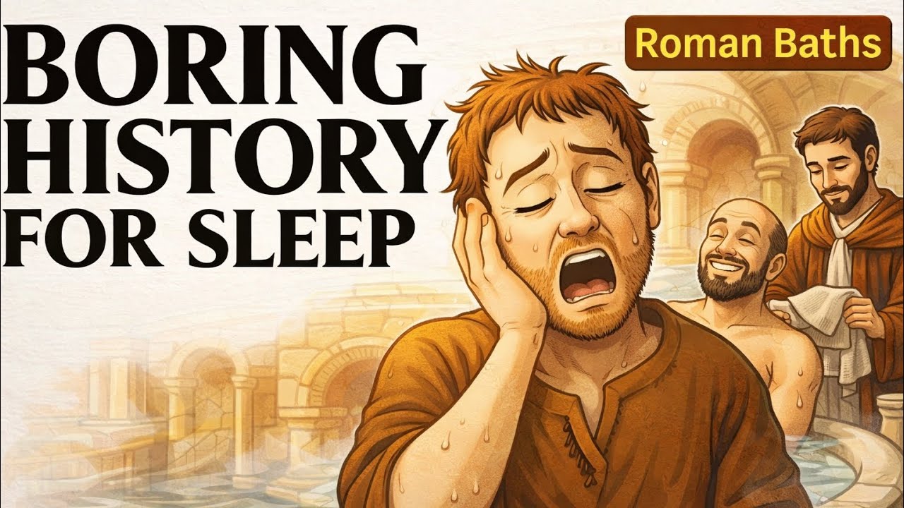 A Day in Roman Bathhouse You Would Fall Asleep In (Calm History Story)