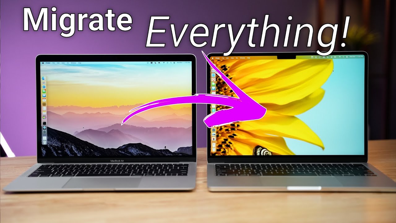 Как настроить новый Mac и перенести все свои данные!