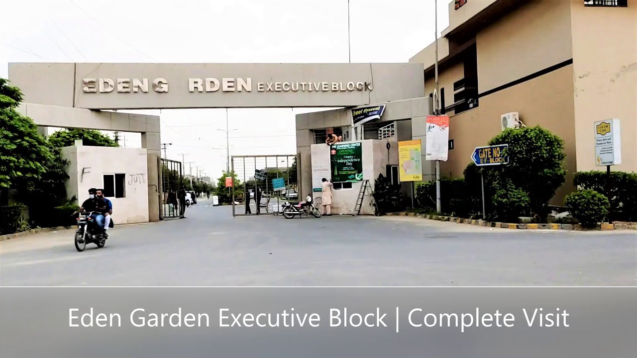 Eden Garden | Executive Block | Complete Visit with details