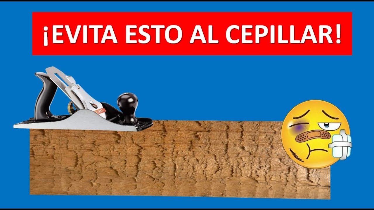 93-Cómo saber la dirección de la fibra al cepillar la madera