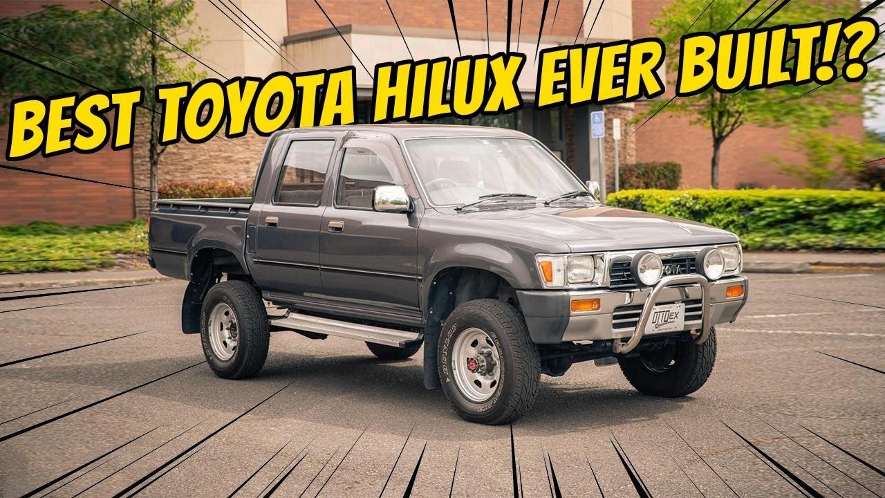 The BEST Generation of Toyota Hilux? MINT 1990 Double Cab Diesel Hilux POV Drive and Review!